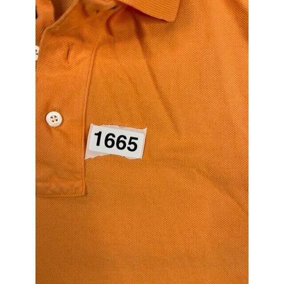 Men’s‎ Orange Tommy Hilfiger Golf Polo Shirt Size Large Brand Casual Logo - Picture 6 of 6